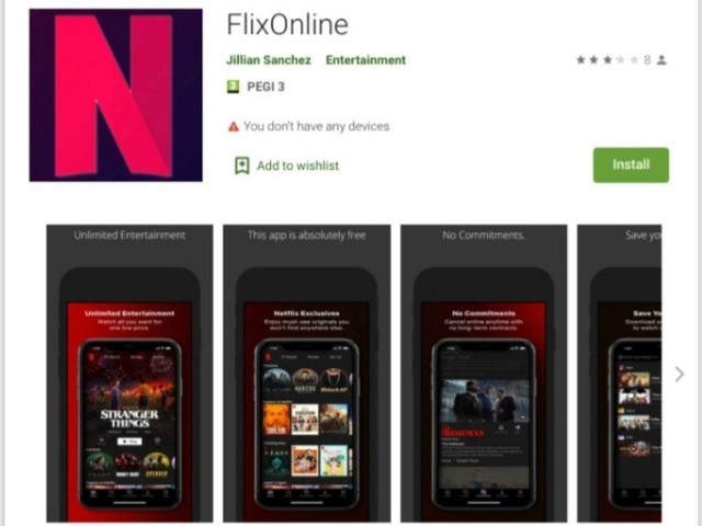 Android恶意软件冒充Netflix劫持会话 